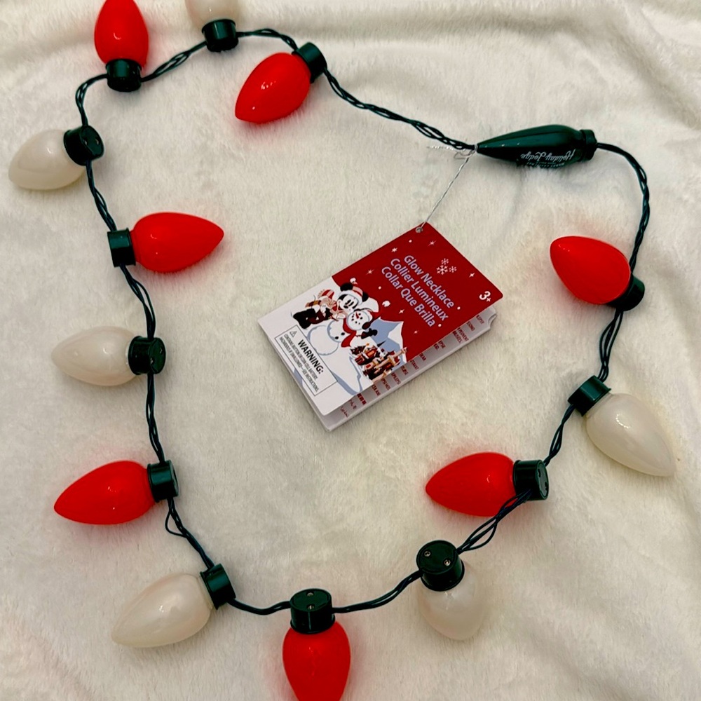 New original Disney glow necklace